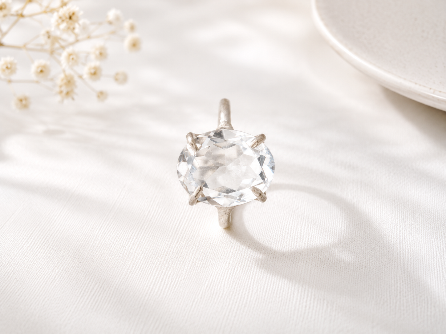 Clear Quartz Ring