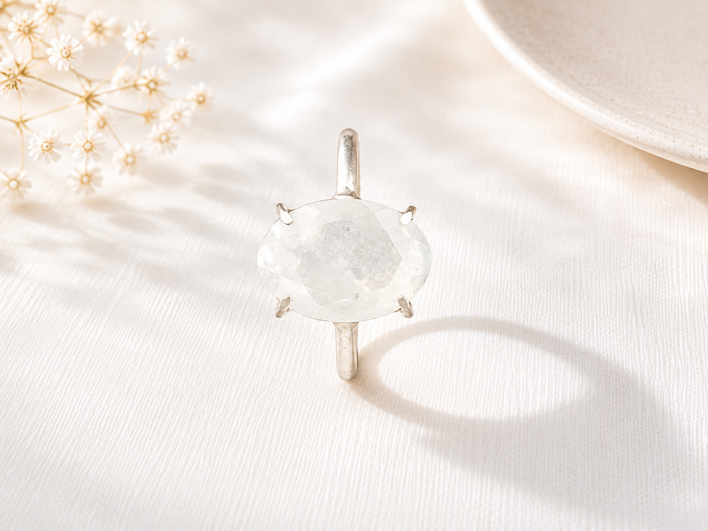 Selenite Ring
