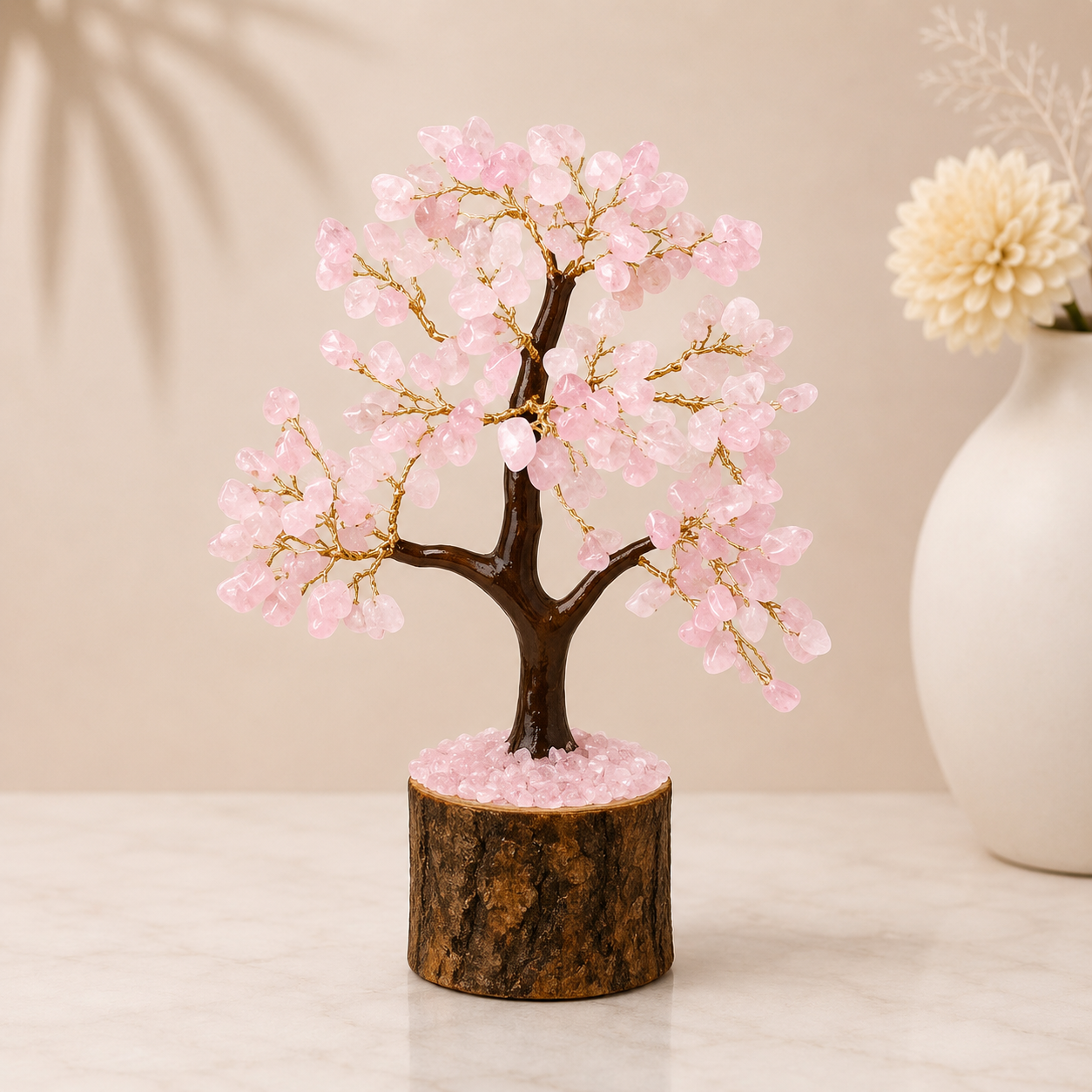 Rose Quartz Tree